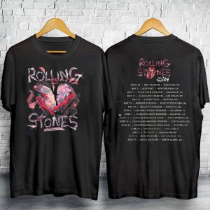 Rolling Stones 2024 Hackney Diamonds Tour Dates Shirt Unisex, The Rolling Stones Hackney Diamonds Tour 2024 Unisex Shirt, Rolling Stones 2024 Hackney Diamonds Tour Sweatshirt