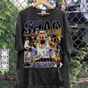 Vintage 90s Graphic Style Shaquille O’Neal Shirt, The Greatest Duo Of All Time! Shaquille O’Neal T-Shirt, Shaq T-Shirt,