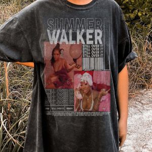 Vintage Summer Walker T-Shirt, Summer Walker 90s Retro Design Graphic Tee, Still Over It – Summer Walker TShirt,