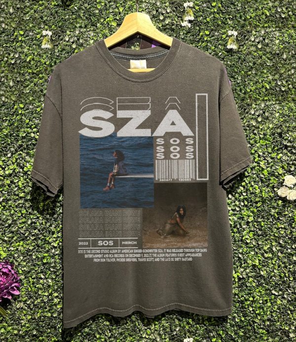 SZA Vintage Shirts, Shirt Lovers Gift for Fan, Vintage Rap Hip Hop Shirts SZA, SZA 90s Retro Design Graphic Tee,