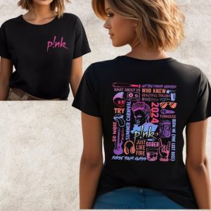 Music tour 2024, Pink on tour shirt, Pink shirt, Pink Australian tour, Pink lovers shirt, Pink tour shirt