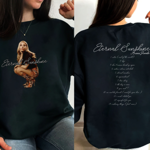 Eternal Sunshine Tracklist (Ariana Grande 2024) Unisex Shirt, Eternal Sunshine 2024 album Ariana Grande