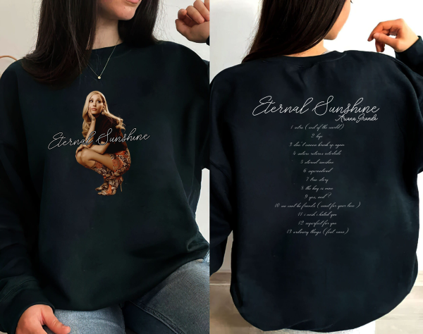 Eternal Sunshine Tracklist (Ariana Grande 2024) Unisex Shirt, Eternal Sunshine 2024 album Ariana Grande