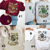 Hogwarts 4 House Snoopy Harry Potter Sweatshirt,