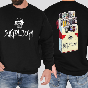 Suicide Boys Torn Book 2 Side T Shirt, Vintage Suicideboys Cigarette Album Sweatshirt,