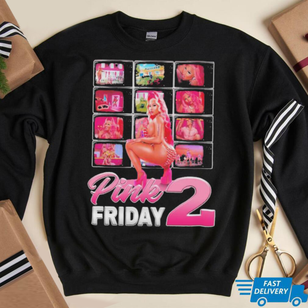 Nicki Minaj Tour 2024 Shirt, Vintage Nicki Minaj shirt,Rapper Shirt, Nicki Minaj Cover Shirt, Pink Friday 2 shirt,