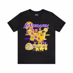 LE SSERAFIM x Los Angeles Lakers Vintage T-Shirt