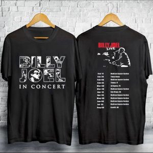 Billy Joel World Tour 2024 Unisex Shirt, Billy Joel Shirt, Gift For Fan