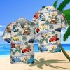 Bluey Summer Family Hawaiian Shirt, Bluey Dog Hawaiian Shirt, Bluey Dog Shirt