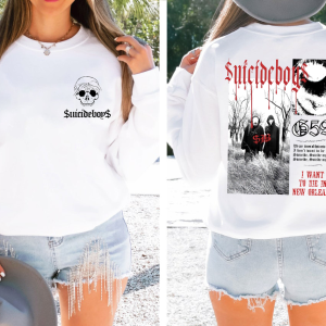 Suicide Boys Skeleton 2 Side Shirt, Suicideboys Unisex Hoodie, I Want To Die In New Orleans, Ruby Da Cherry Pullover