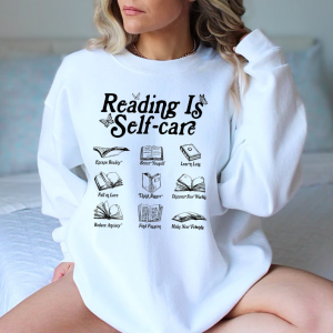 Reading Is Self-care, Bookish Mental Health, Book A Day Retro Png, Read More Book Lover Bookworm Romance, Reader Shirt