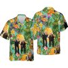 The Simpsons Family On The Beach Hawaiian Shirt The Simpsons Summer Shirt