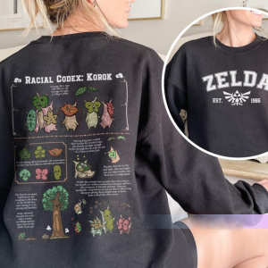 Zelda Korok Shirt, The Legend Of Zelda Shirt, Hyrule Shirt, Nintendo Gamer Shirt, Tears Of The Kingdom, Hylia Shirt, Zelda Shirt Gift