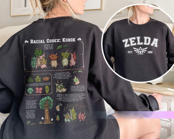 Zelda Korok Shirt, The Legend Of Zelda Shirt, Hyrule Shirt, Nintendo Gamer Shirt, Tears Of The Kingdom, Hylia Shirt, Zelda Shirt Gift