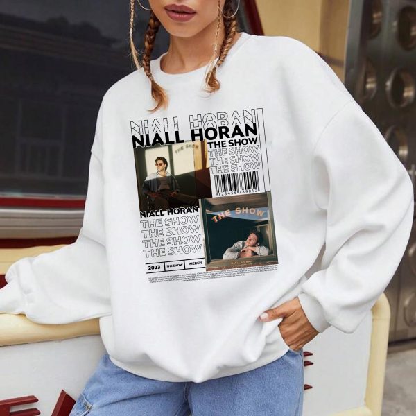 Vintage Niall Horan Crewneck T-Shirt, The Show Tour 2024 Sweatshirt, The Show Album 90s Tee “