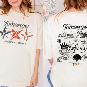 TomorrowxTogether Tomorrow Tracklist Shirt, T.XT Tomorrow Minisode 3 Shirt, T.xt Tour Act Promise Shirt, TX.T DejaVu