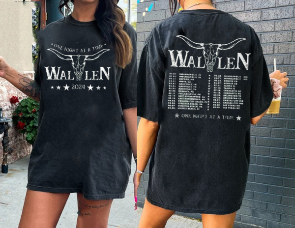 Morgan Wallen Tour 2024 T-Shirt, Morgan Wallen One Night At A Time Tour Sweatshirt, Country Music Shirt, tour 2024