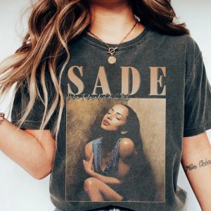 Sade Shirt, Sade Tour Shirt, Sade Concert Tshirt, Sade Adu Shirt, Sade Pop Music Fans shirt, Gifts for Men Women Unisex Tee