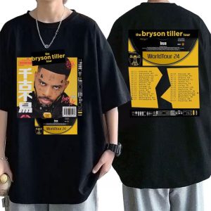 The Bryson Tiller 2024 Tour Shirt, Bryson Tiller Tour Shirt, Bryson Tiller 2024 Concert Tee, Bryson Tiller Fan Gift, Bryson Tiller Merch