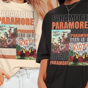 Vintage Paramore Doodle Shirt, Paramore Album Lyrics Merch, Music Tour 2 Sides Shirt, Hayley Williams, Paramore Rock Band Fan Gift