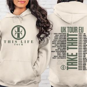 In the style of Take that unofficial unbranded inspired, t-shirt, concert tour 2024 Female Women T-shirt, Tour shirt 2024 for fans