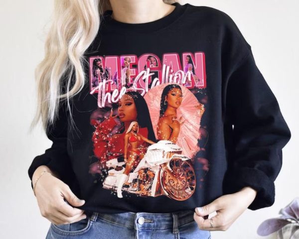 Limited Megan Thee Stallion Shirt, Vintage Megan Thee Stallion 90s Shirt, Rapper Megan Thee Stallion Bootleg Shirt,Retro Megan Shirt For Fan