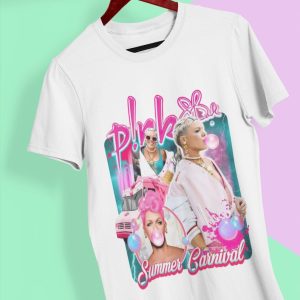 P!nk Carnival Summer Tour Uk 2024 T Shirt