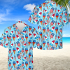 4th Of July Hawaiian Shirt, Bluey Family Shirt, Bluey Hawaiian Shirt, Hawaiian Short