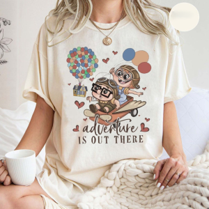 Carl And Ellie Shirt, His Carl Her Ellie Shirt, Disney Up Characters T-shirt