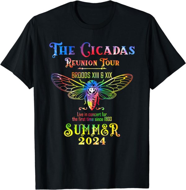 Cicada Shirt 2024, Cicada Concert Tour 2024, Year of the Cicadas Shirt, Funny Cicada Tee, Summer Tee, Insect Lover Tee, Bug Lover Gift