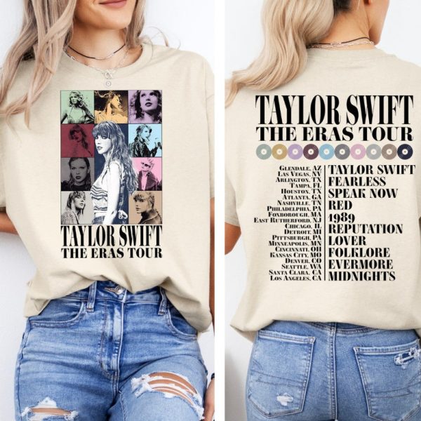 Eras tour shirt, Long Live shirt, Concert Night tshirt, Swift Merch Concert tshirt, Eras tour tshirt, front and back print