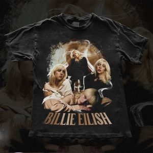 Vintage 90s Bootleg Style Billie Eilish T-Shirt | Oversized Unisex Retro Tee | Vintage Graphic Shirt | Unisex 90s T-Shirt