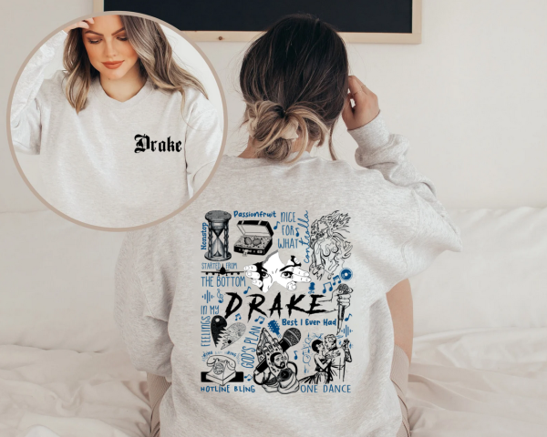 Drake Best Songs Sweatshirt and Tshirt, It’s All A Blur Tour Shirt, Big As The What