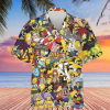 Muppet Pineapple Tropical Hawaiian Shirt, Tropical Hawaiian, Statler And Waldorf Muppets Tropical Hawaiian Shirt, Tropical Summer Beach Gift