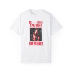 Chappell Roan Red Wine Supernova Vampire Movie Poster Retro – Unisex Garment-Dyed T-shirt