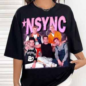 Vintage Nsync Bootleg Graphic T-shirts, Retro Nsync Hoodie, Nsync Gifts, Vintage 90s Shirt, Gift For Women and Man Unisex T-Shirt