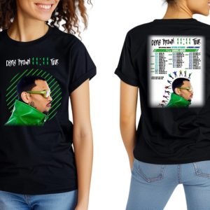 Exclusive Chris Brown 11:11 Tour Concert Black T-Shirt – Limited Edition Merchandise