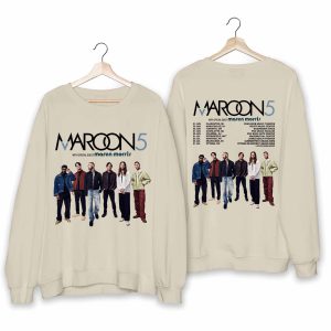 Maroon 5 2024 Tour Shirt Band Fan Concert For T-Shirt