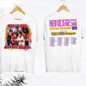 Magic Summer 2024 Shirt, New Kids On The Block 40th Anniversary 1984 – 2024, NKOTB Vintage Shirt, NKOTB 2024 Concert Shirt, NKOTB Group Tour