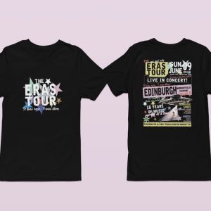 EDINBURGH NIGHT 3| Eras tour t-shirt