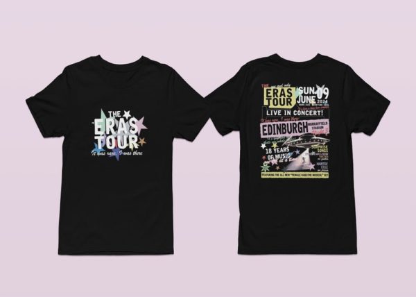 EDINBURGH NIGHT 3| Eras tour t-shirt