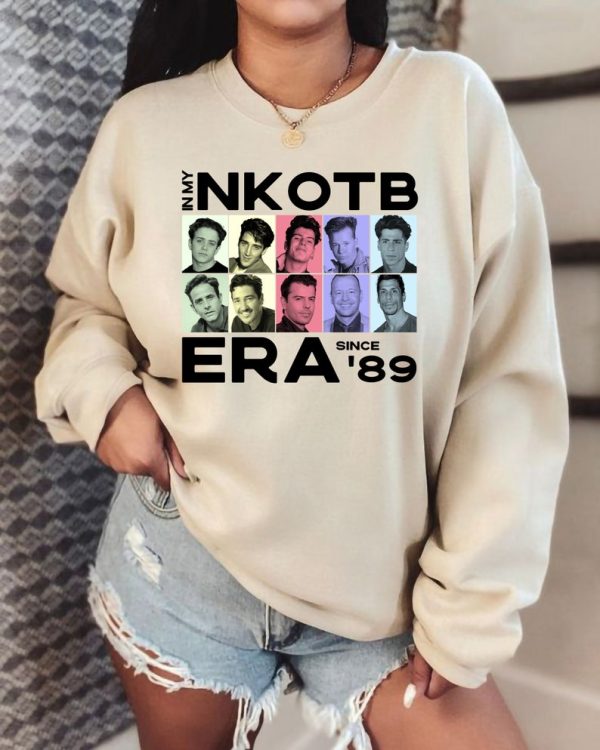 In My NKOTB Era Since 89 Shirt, New Kids On The Block Shirt, Retro Band Tee, Nkotb Boy Band Shirt, Nkotb Concert Shirt, Nkotb Merch