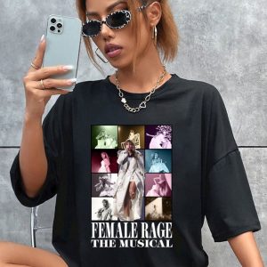 Taylor Swift Female Rage The Musical Shirt, Taylor Swift The Paris Eras Tour Shirt