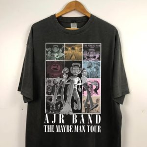 A.J.R Music Band Shirt, Vintage A.J.R 90s Shirt, A.J.R The Maybe Man Tour 2024 Shirt, 2024 Trendy Tee For Fans