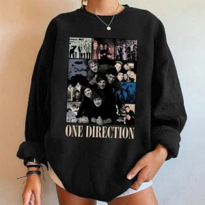 Retro One Direction The Eras Tour Sweatshirt, Up All Night Tour 2023 Shirt, Music Concert Tee, Gift For Fan, Unisex T-shirt Crewneck Hoodie