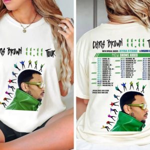 Chris Brown 11:11 Tour 2024 Shirt, Chris Brown Fan Shirt, Chris Brown 2024 Concert, 11 11 Tour 2024, Chris Brown 11 11 Tour Tee