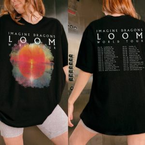 Loom 2024 Tour Shirt, Imagine Tour Dragons Shirt, Imagine Concert Dragons 2024 Tee, Loom New Album Tshirt, Music Tour Shirt, Gift for ID Fan